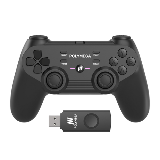 Polymega WC02 ワイヤレスコントローラー USBレシーバー付属 [PM01ベースユニット同梱版と同仕様] PM-WC02-01