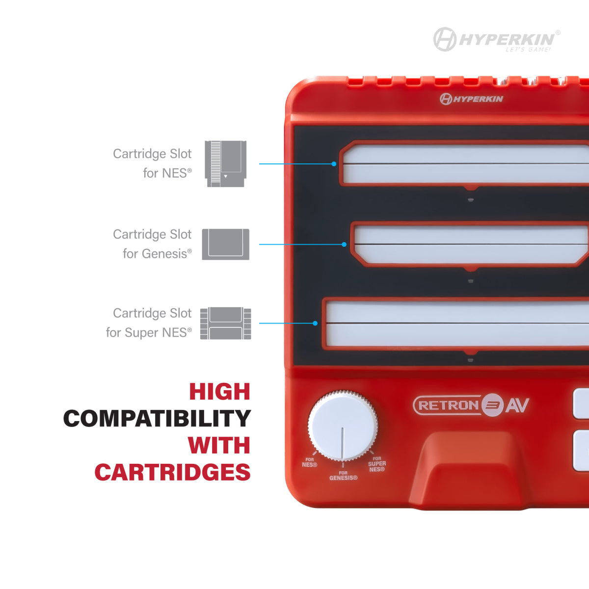 Hyperkin / Retron3 AV Red