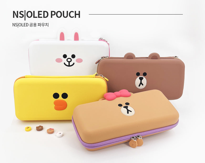 LINE FRIENDS N-Switch®有機ELモデル/N-Switch® ポーチ【コニー