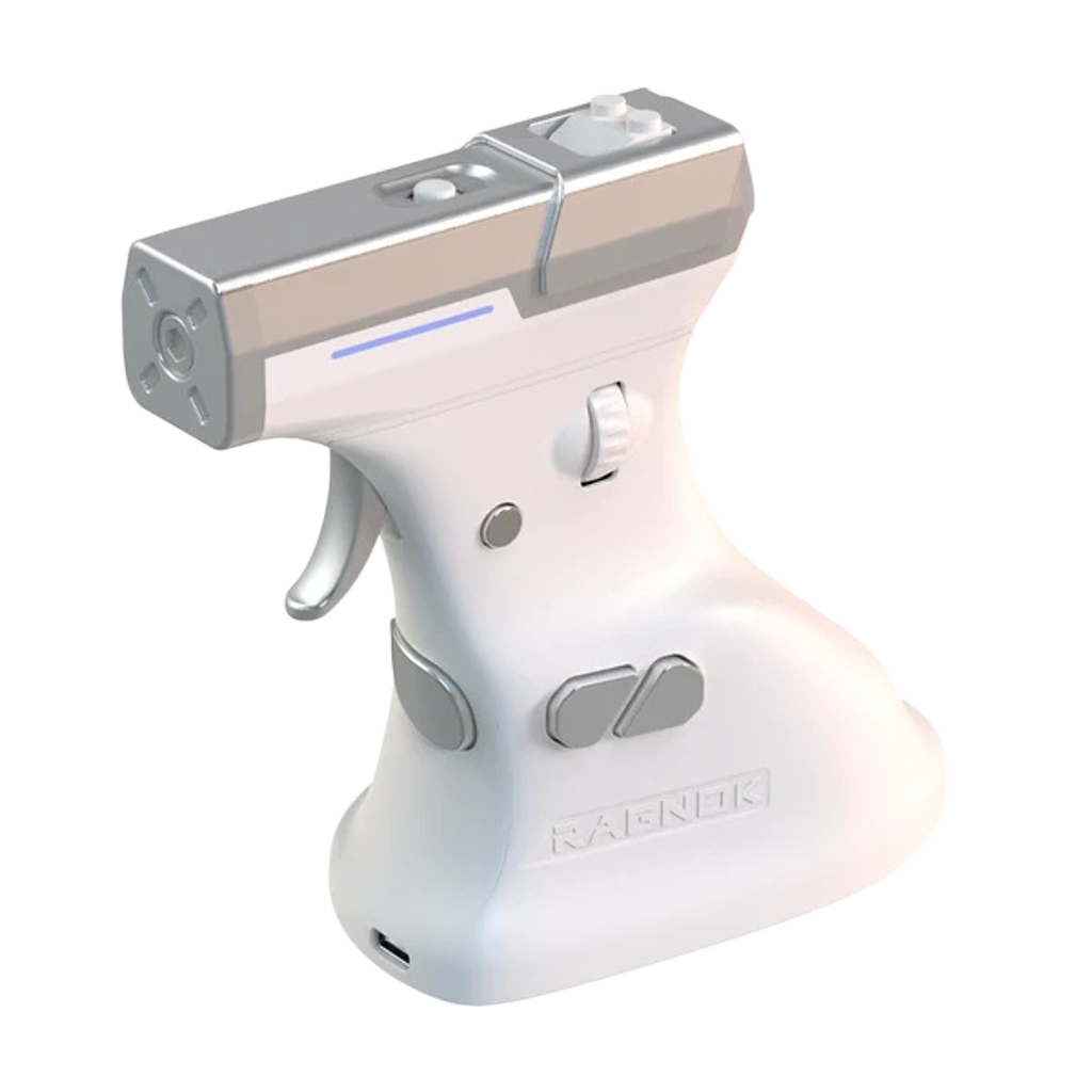 Ragnok ErgoStrike7 FPSゲーミングマウス ホワイト｜リアル反動リコイル搭載・DPI切替・USB有線・人間工学デザイン｜プロ仕様のエイム強化・PC ( Windows / Mac 対応 )・RGBライティング・高性能FPS用マウス【送料無料】