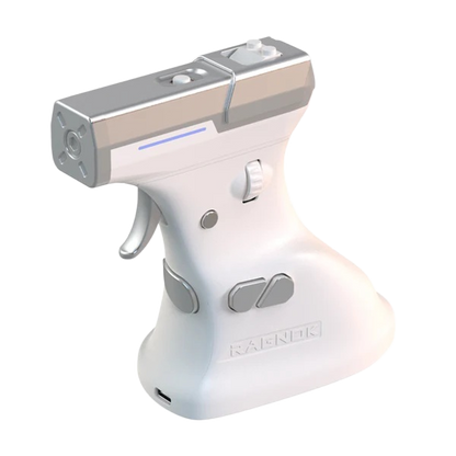 Ragnok ErgoStrike7 FPSゲーミングマウス ホワイト｜リアル反動リコイル搭載・DPI切替・USB有線・人間工学デザイン｜プロ仕様のエイム強化・PC ( Windows / Mac 対応 )・RGBライティング・高性能FPS用マウス【送料無料】