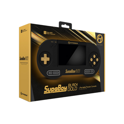 HYPERKIN SUPABOY Black Gold USB Type-C版 スーパーファミコンSFC HYPERKIN SUPABOY Black Gold USB Type-C版 スーパーファミコンSFC