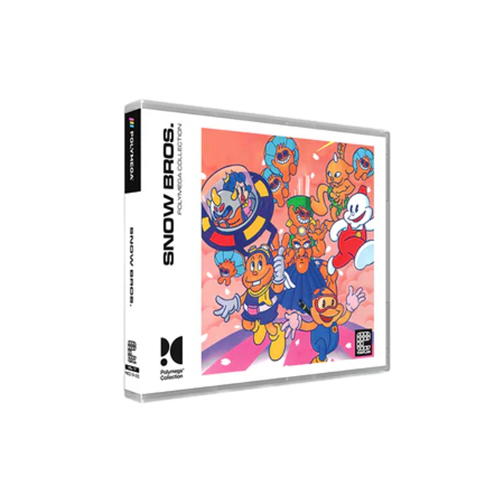 Polymega Collection Vol.22 – SNOW BROS.｜Toaplan名作アーケード6本収録 SnowBros./SnowBros.2/HorrorStory・Demon'sWorld/Teki-Paki/Pyros・Wardner/RallyBike 物理ディスク仕様 Polymega BaseUnit/Remix対応