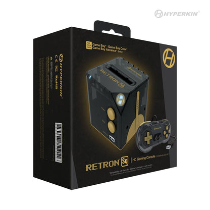 Hyperkin RetroN Sq Black : 高画質ゲーム互換機【Ver.1.2】 Game Boy®/Game Boy Color®/ Game Boy Advance® がHDTVで楽しめる！