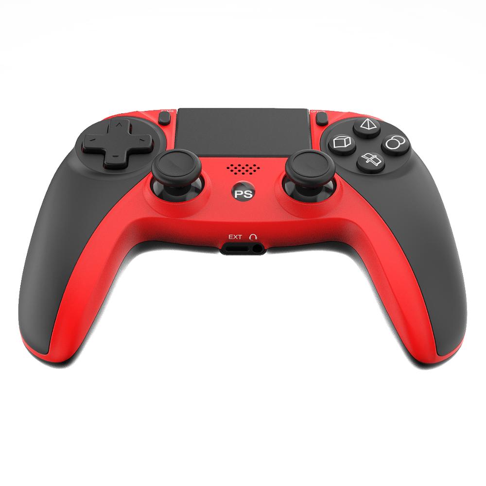 【SALE】PS4専用 ワイヤレス ゲームコントローラ レッド/ Wireless Game Controller For PS4 RED サードパーティー社製