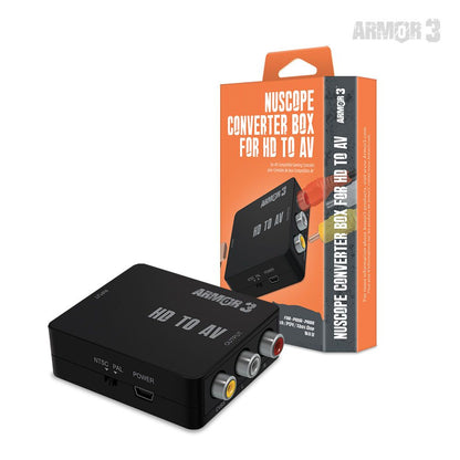 Armor3  "NuScope" Converter Box For HD To AV / HDMI出力の製品をAV入力に変換するコンバータ