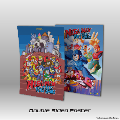 MEGA MAN THE WILY WARS COLLECTOR'S EDITION ロックマン セガ・ジェネシス®／メガドライブ®専用カートリッジ 北米流通品 新品