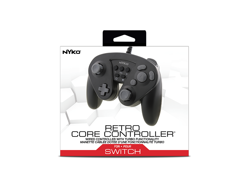 【SALE】NYKO レトロ・コア・コントローラ Switch™専用 有線コードタイプ / Retro Core Controller for Nintendo Switch™