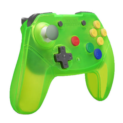 RETRO FIGHTERS / BRAWLER 64 Wireless Extreme Green ブロウラー64 ワイヤレス N64専用コントローラ グリーン