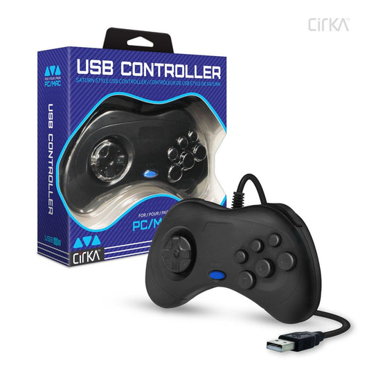 CirKa USB Controller For PC/ Mac®  Black / USB対応コントローラ