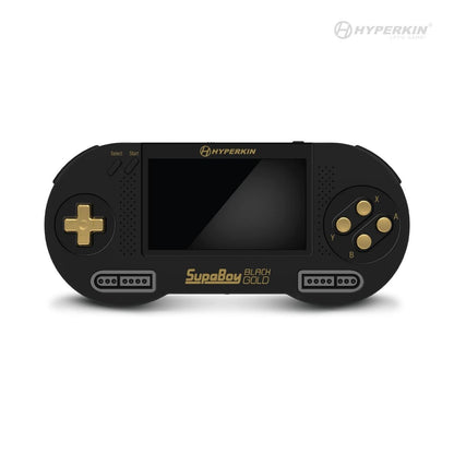 【セット商品】【セットで買うと5％OFFでお得！】HYPERKIN - SUPABOY BlackGold 【USB type-C エディション】と "SCOUT" SFC®/SNES®専用有線コントローラー （HyperBeachカラー）【一部地域除き送料無料】